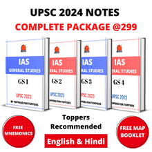 Load image into Gallery viewer, UPSC Prelims+Mains 2024 IAS Topper Handwritten Notes PDF Bundle