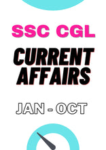 Load image into Gallery viewer, SSC CGL/CHSL CURRENT AFFAIRS 2022
