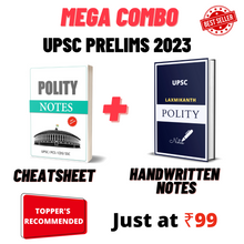 Load image into Gallery viewer, MEGA COMBO: POLITY FOR UPSC