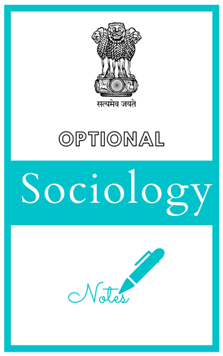 Topper's Sociology Optional Handwritten Notes PDF